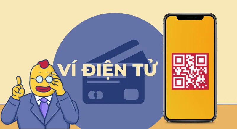 Rút tiền qua ví điện tử