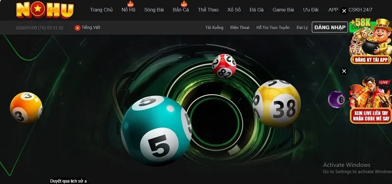 Chốt số dự thưởng thả ga